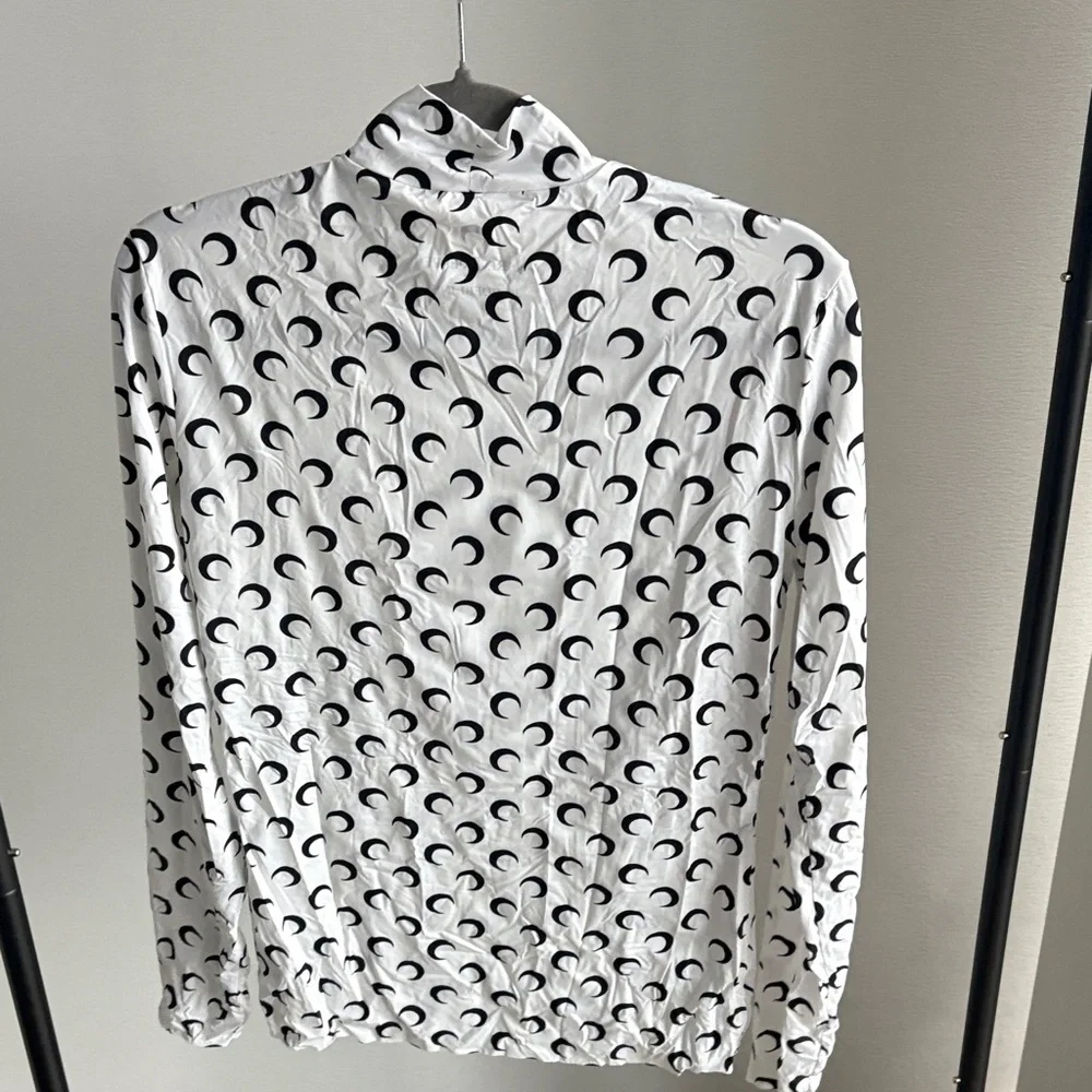 Marine Serré Black and White Men's Shirt - Picture 3 of 4